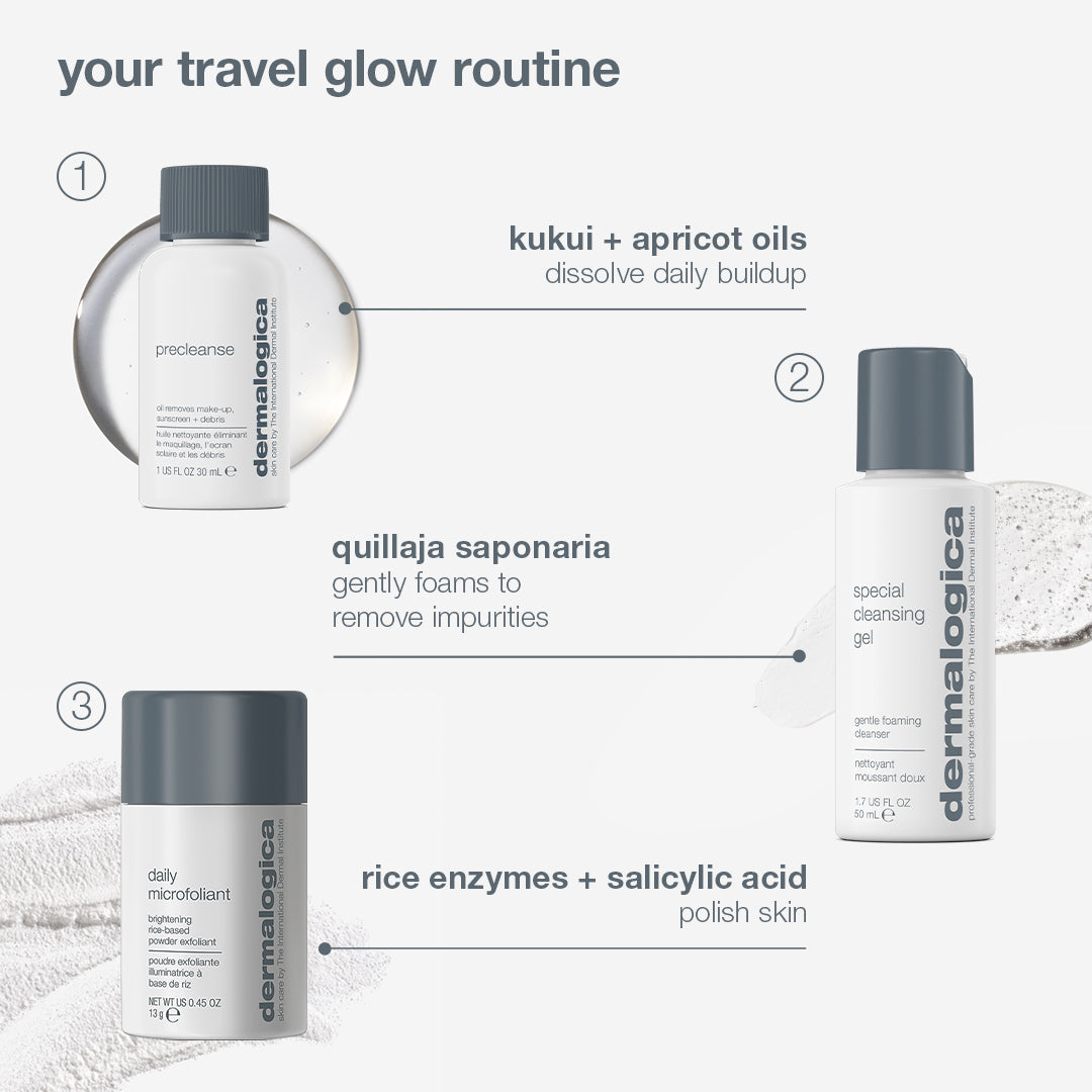 glow on the go (3 travel sizes)
