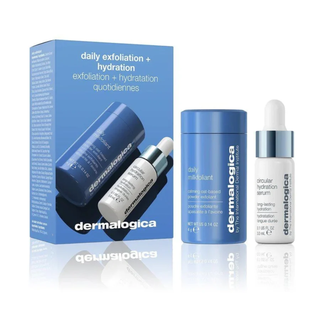 daily exfoliation + hydration kit