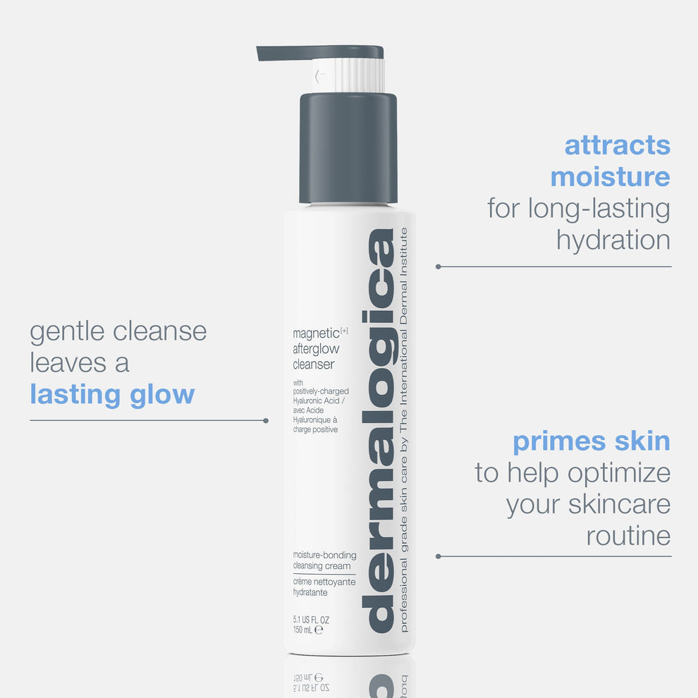 magnetic[+] afterglow cleanser 150ml