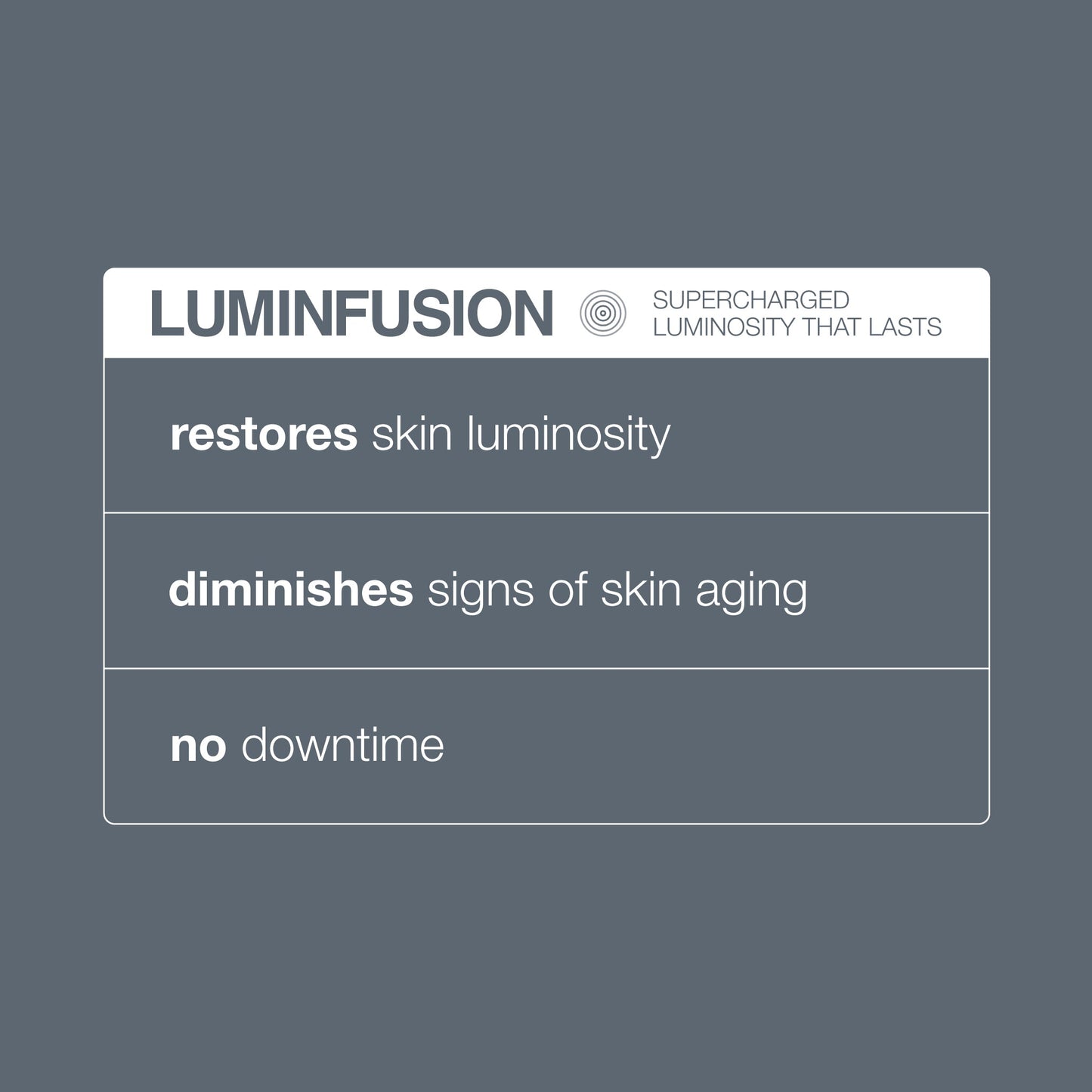 luminfusion treatment