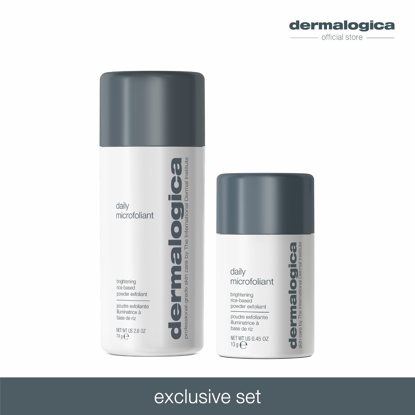 [Exclusive Set] daily microfoliant 74 g + travel size 13g