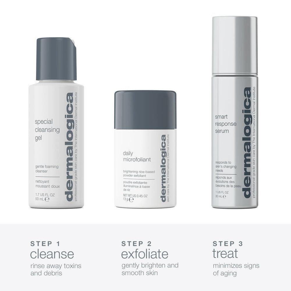 the personalized skin care set (1 full size + 2 minis) - Dermalogica Thailand